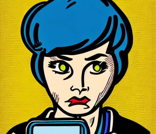 Teenager on phone